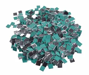 CRAFT LOVE Square Mirrors for Mirror Art, Jewellery Making, Lippan Art & DIY Craft Work - Pack of 200 gm (2000 Piece)
