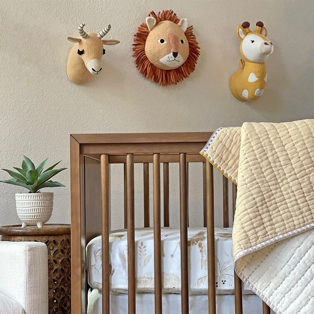 Crane Baby Antelope Plush Head Wall Dcor