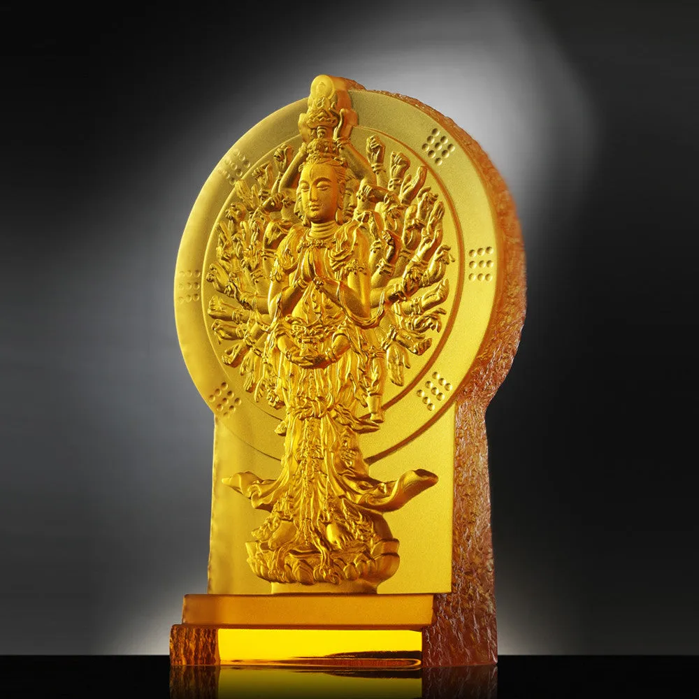 Crystal Buddha, Thousand Arms Guanyin, The Light of Guanyin