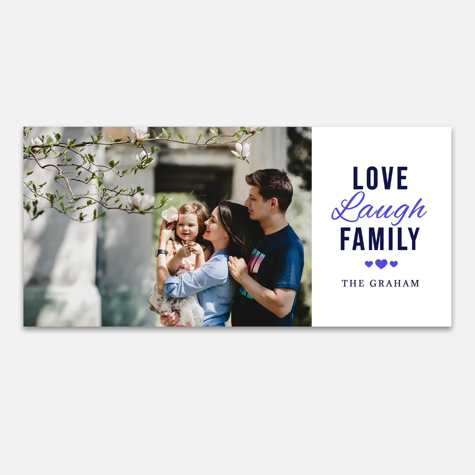 Custom Love Laugh Family Heat Activated Magic Mug