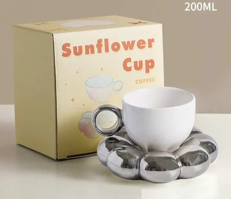 Cute Cloud Ceramic Mug Set 200ml