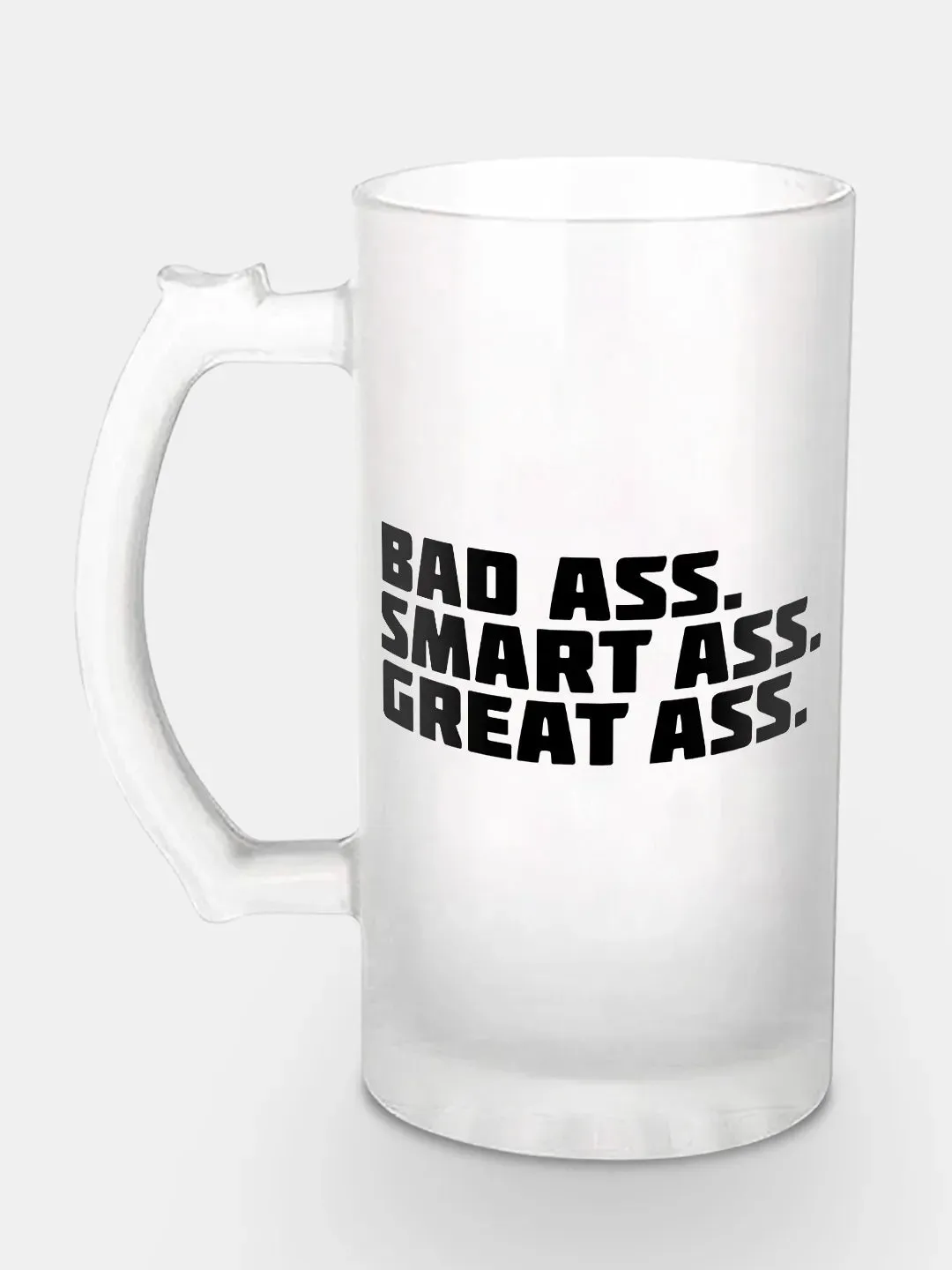 Deadpool Frosted Glass Beer Mug - 375 Ml