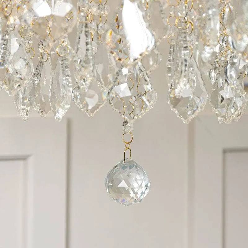 Delaware Large Chandelier Gold