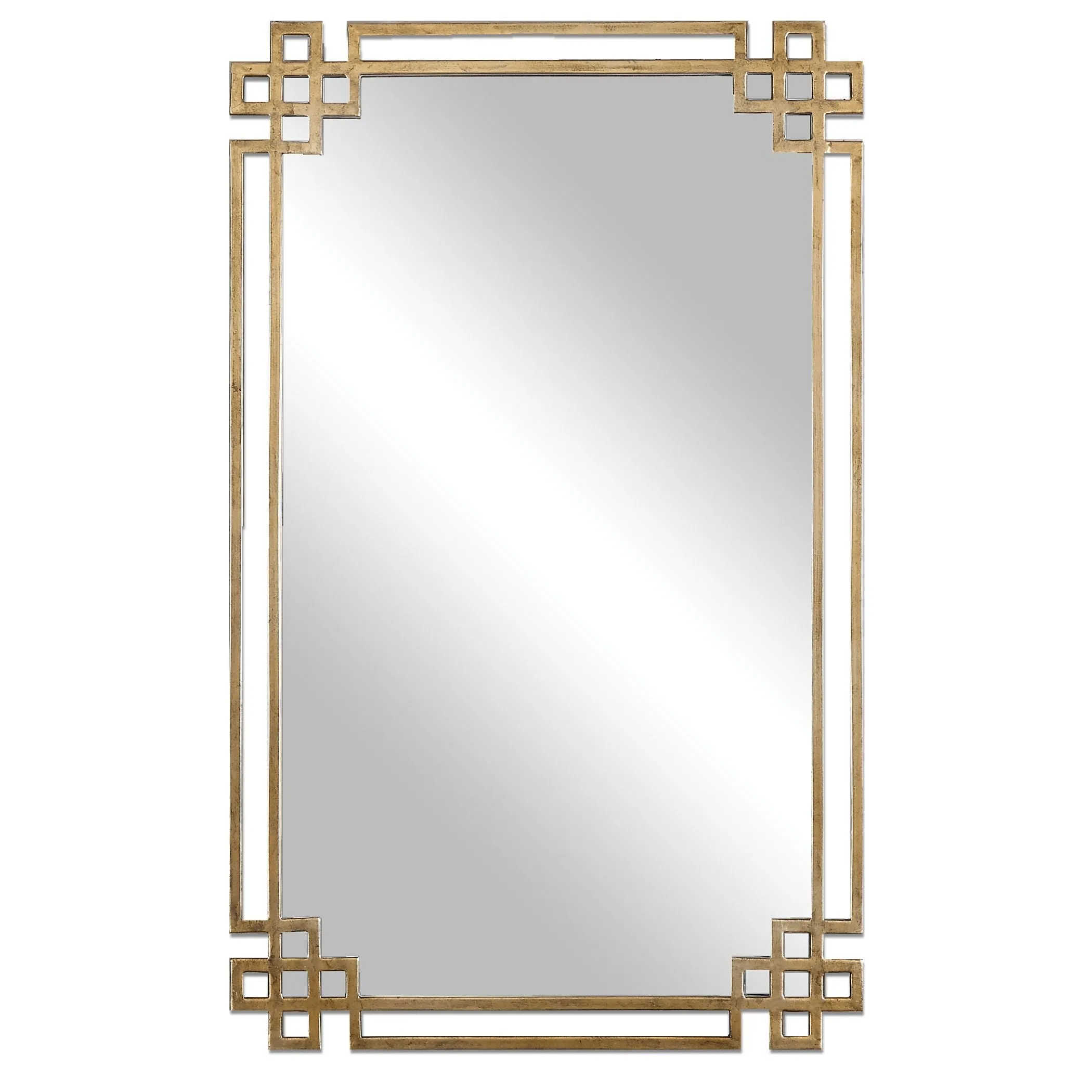 Devoll Antique Gold Mirror