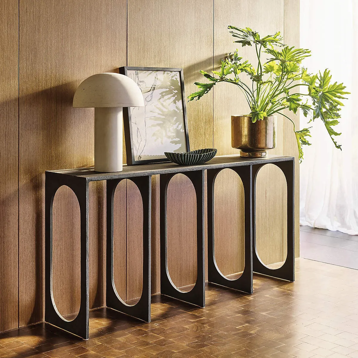DIA BRONZE METALLIC PLANTER