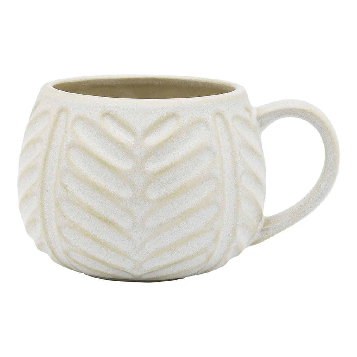 Ecology Fossil Mugs Chalk 330ml (Set of 4)