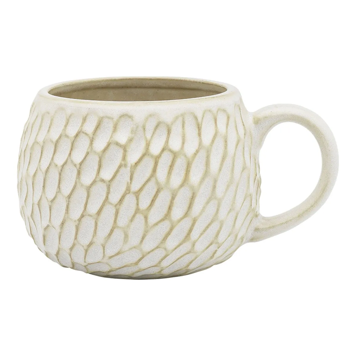 Ecology Fossil Mugs Chalk 330ml (Set of 4)