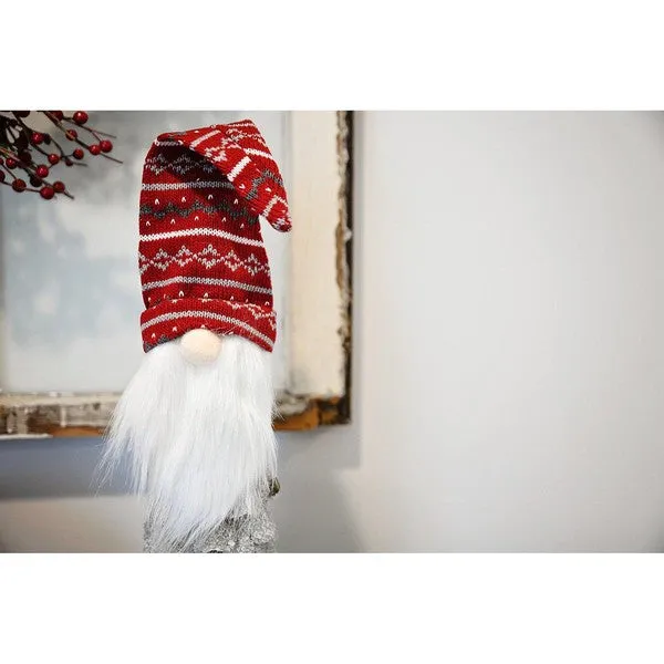 Fair Isle Gnome Wine Topper - OG