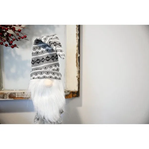 Fair Isle Gnome Wine Topper - OG