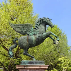 FINEST Majestic Pegasus Bronze Statue Outdoor Sculpture For Sale FB-046