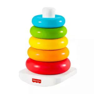 Fisher Price Rock-a-Stack ECO Classic Ring Stacking Baby Toy