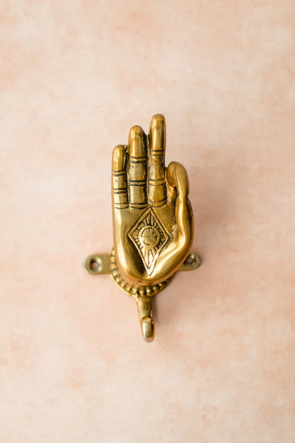 Gilded Hand Wall Hook