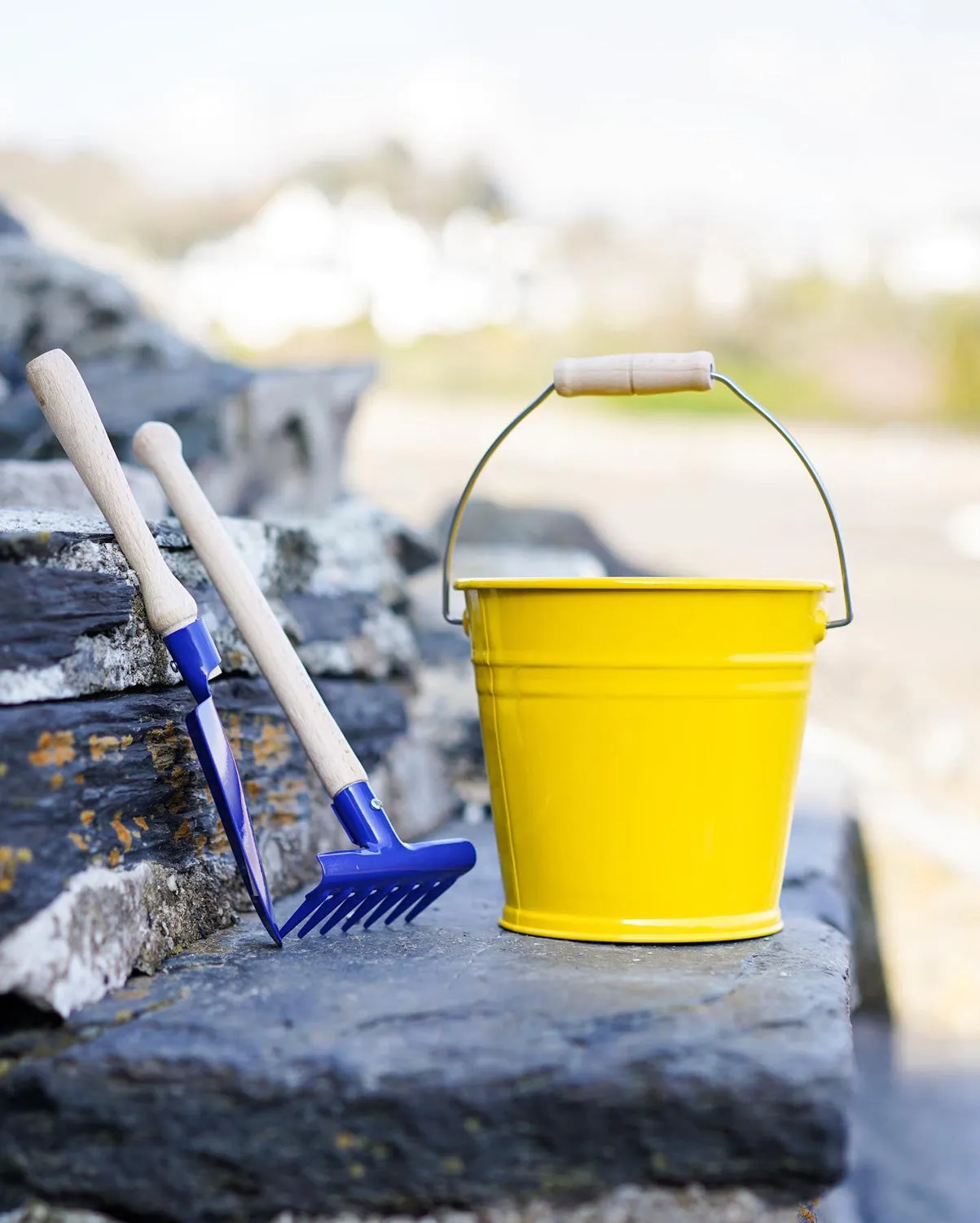 Glückskäfer Green Metal Bucket