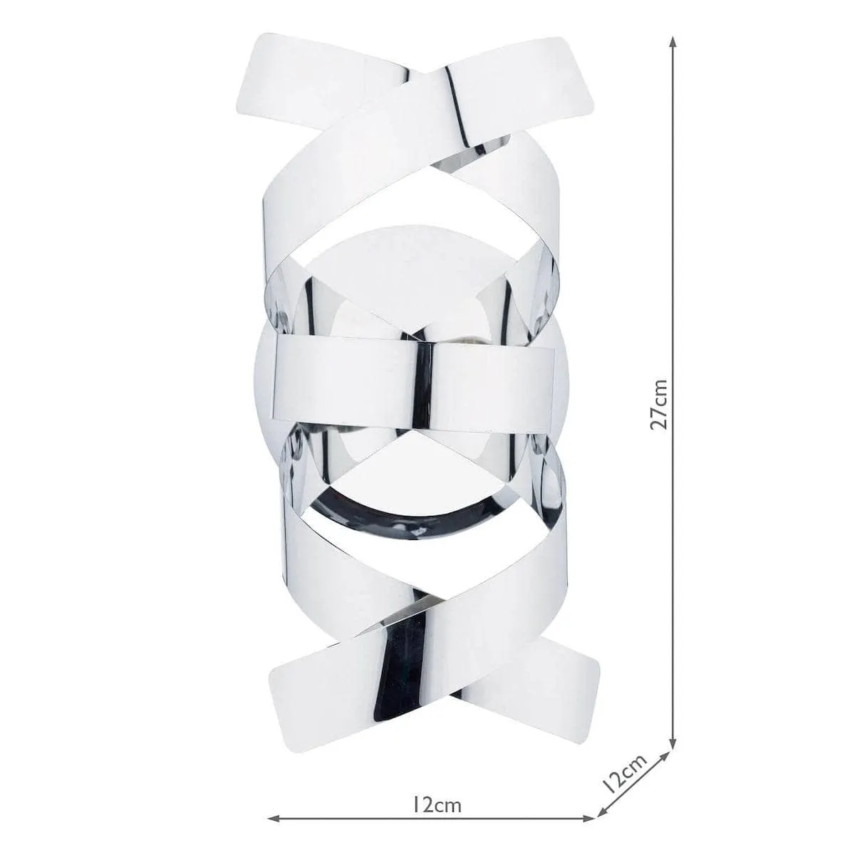 Granada Wall Light - Polished Chrome
