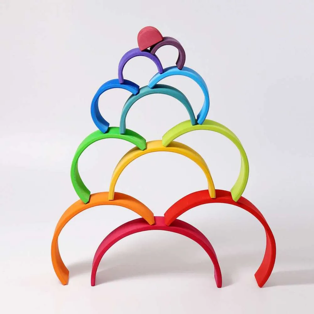 Grimms Rainbow Large Multi Coloured 12 pcs