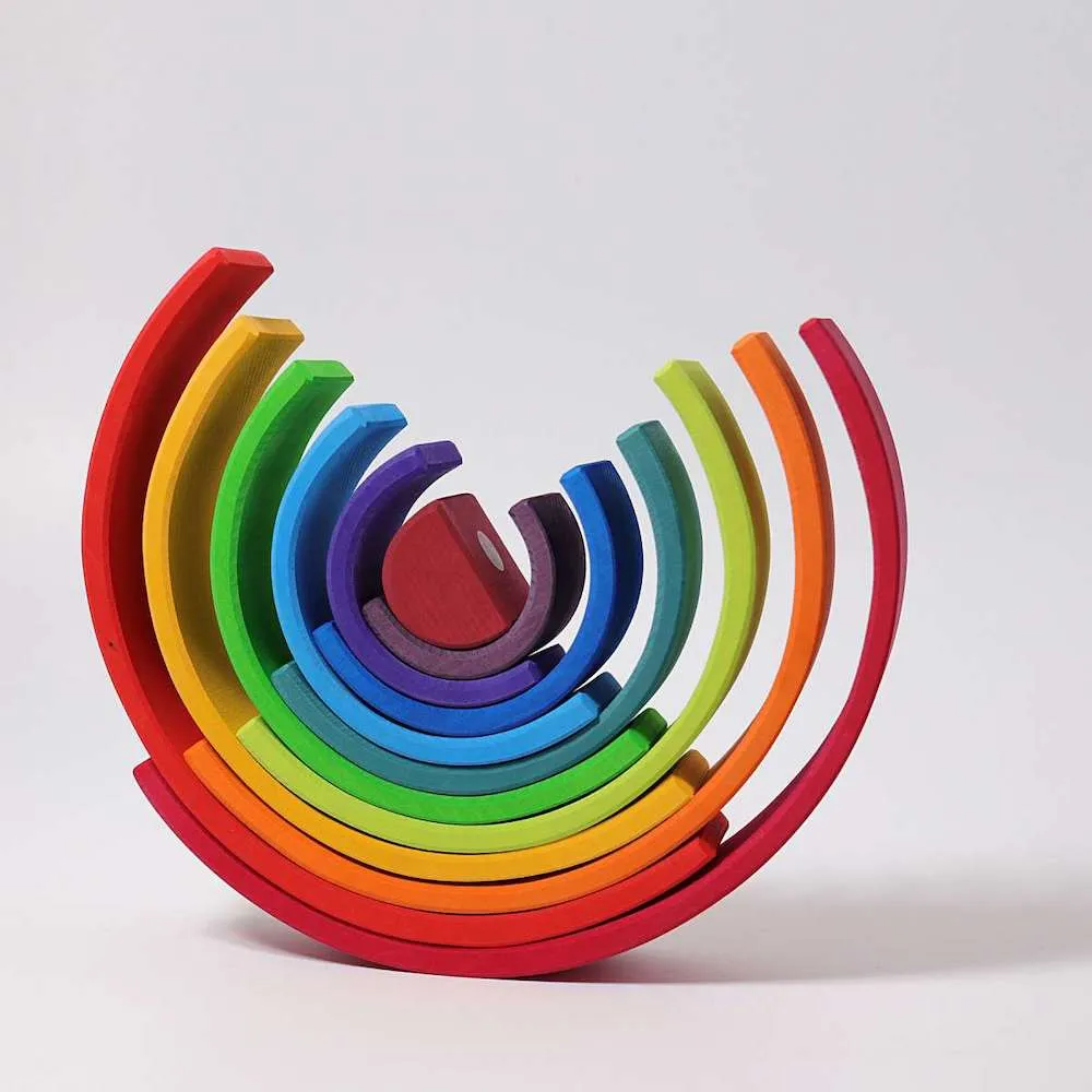 Grimms Rainbow Large Multi Coloured 12 pcs