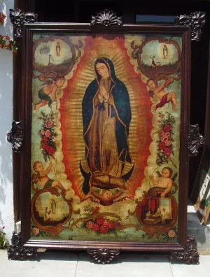 Guadalupe with Four Mirrors