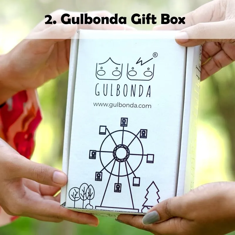 GULBONDA Personalized Couple Fridge Magnets (Set of 2), Gift for Anniversary, Birthday, Husband, Wife, Girlfriend | Customized, (Size: 16x5x0.8 cms)
