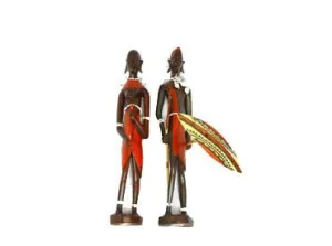 Handcarved Masaai Couple