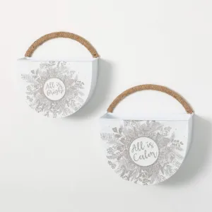 Holiday Wall Pocket Set Of 2