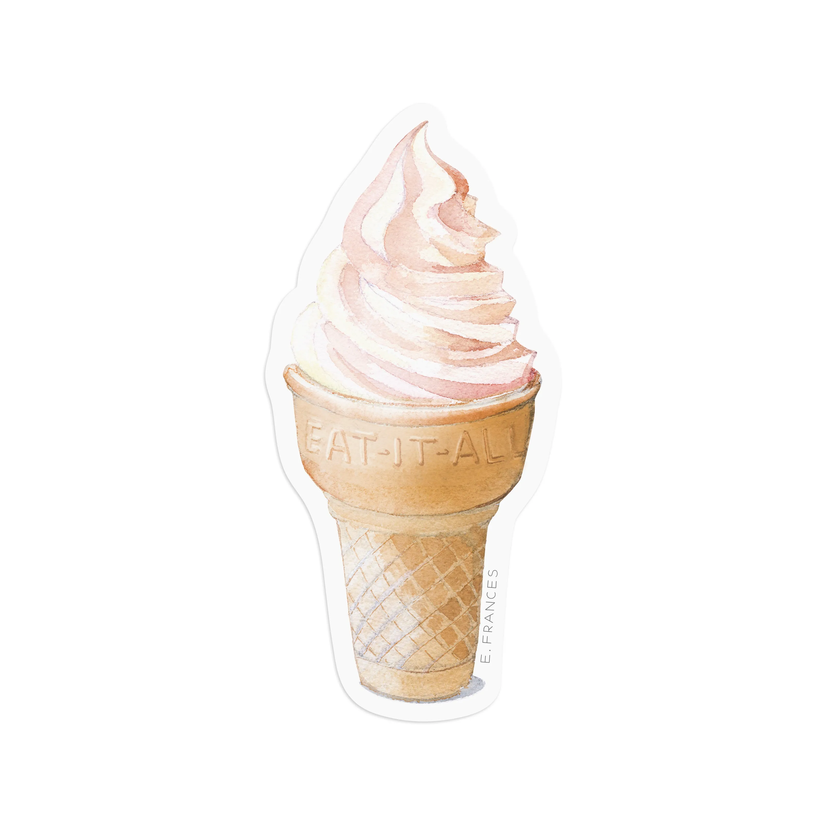Ice Cream Sticker