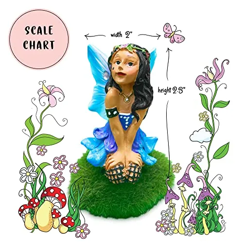 Indoor Fairy Figurine Miniature Fairy Garden Accessory Cake Decoration
