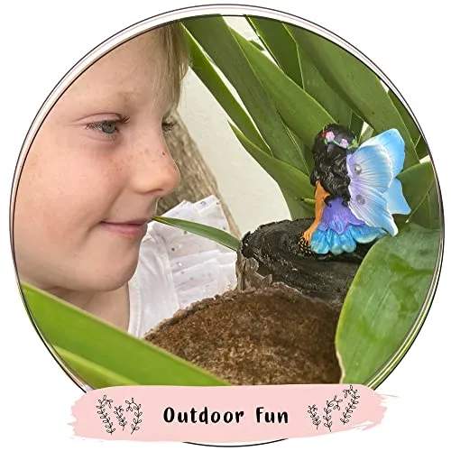 Indoor Fairy Figurine Miniature Fairy Garden Accessory Cake Decoration