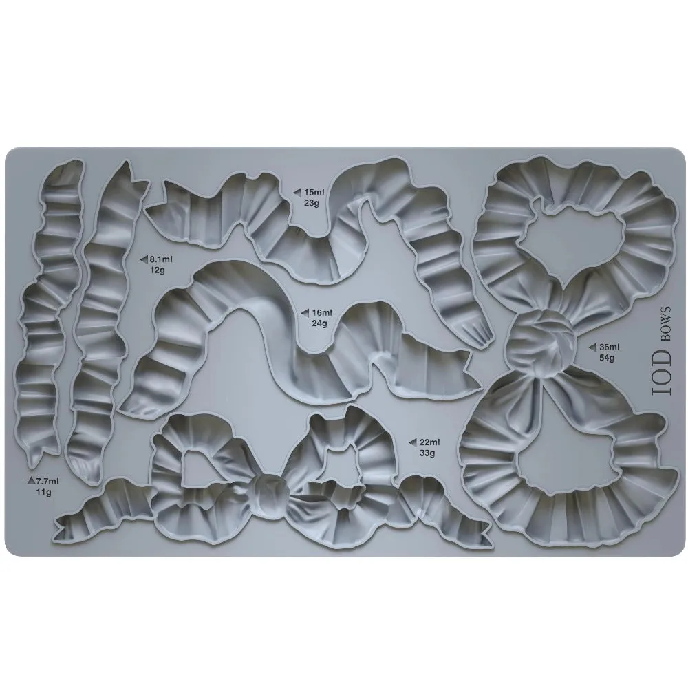 IOD Bows Decor Mould - Iron Orchid Designs