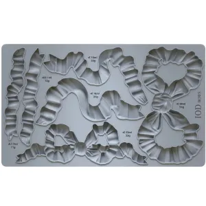 IOD Bows Decor Mould - Iron Orchid Designs