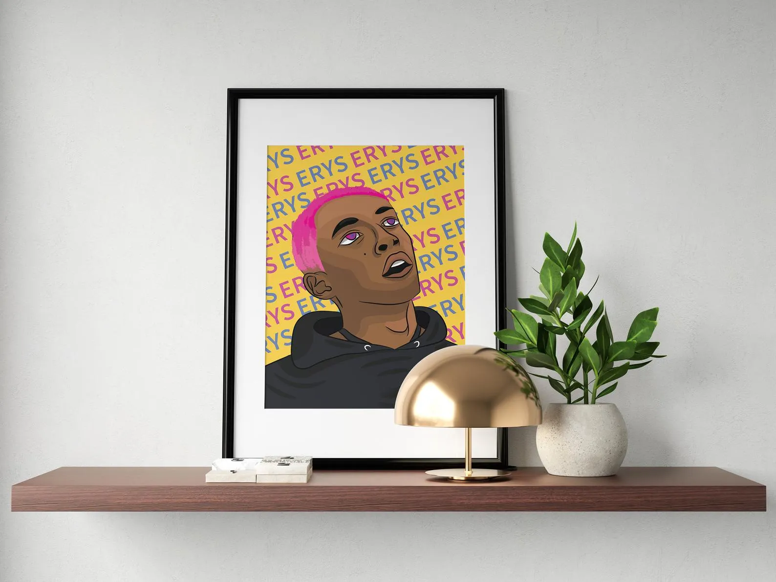 Jaden Smith Erys Poster, Custom Music Print, Music Poster, Custom Poster, Home Decor, Wall Hangings, Actor And Rapper Jaden Smith