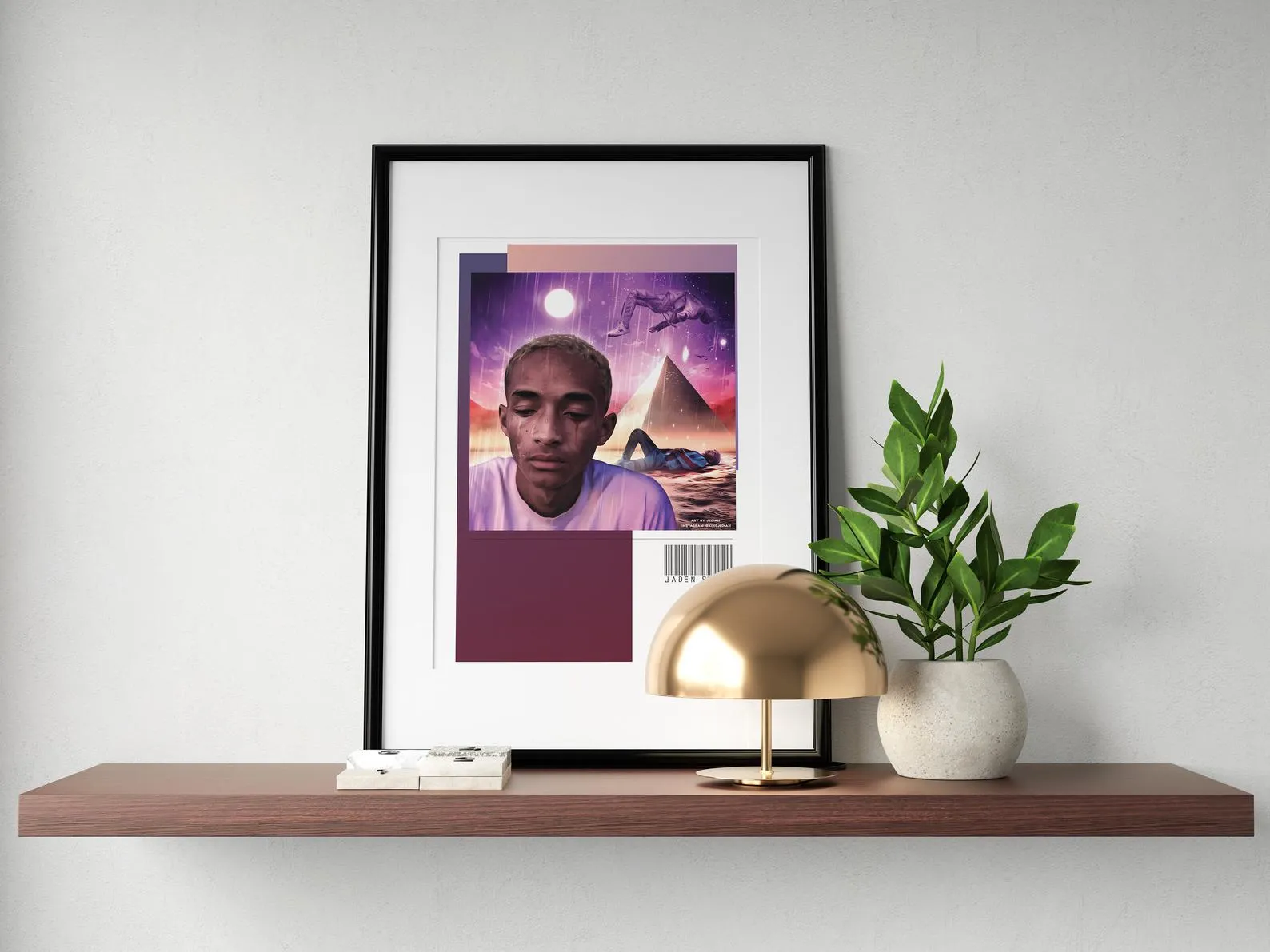 Jaden Smith Erys Poster, Custom Music Print, Music Poster, Custom Poster, Home Decor, Wall Hangings, Actor And Rapper Jaden Smith