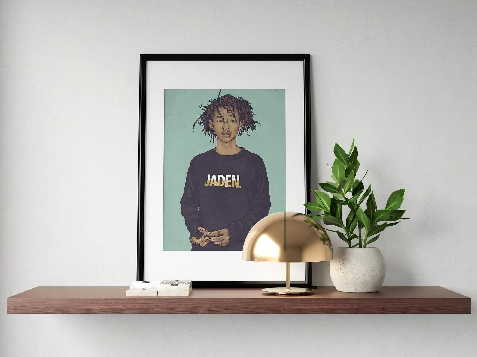 Jaden Smith Poster, Custom Music Print, Music Poster, Custom Poster, Home Decor, Wall Hangings, Actor And Rapper Jaden Smith