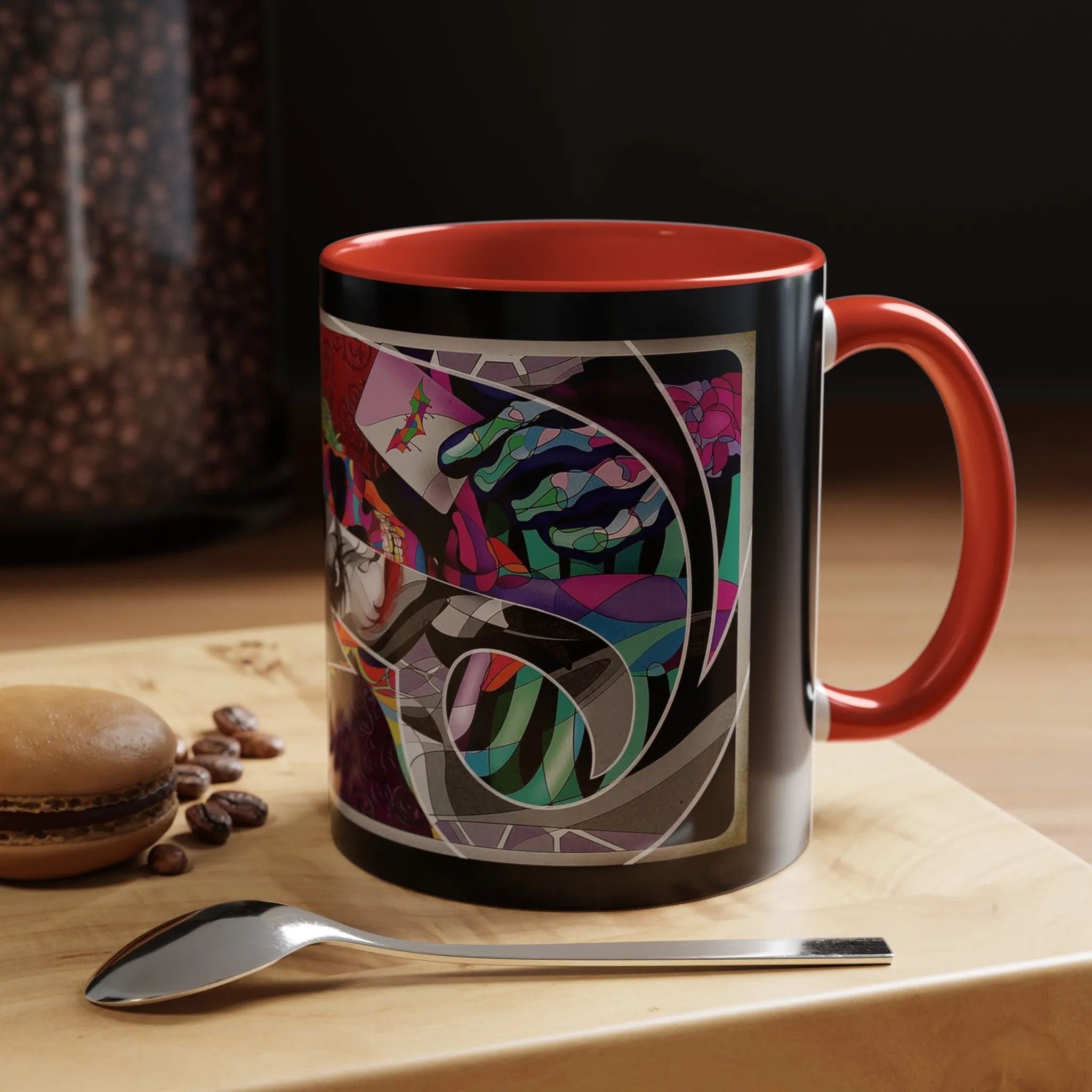 Joker Heath Ledger [1st Edition] Accent Coffee Mug, 11oz