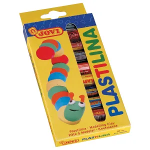 JOVI Plastilina Modelling Clay 10Color Blister 15g each