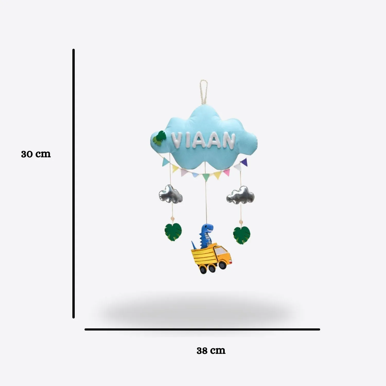 Junior Dinoland Delights Personalised Cloud Hanging