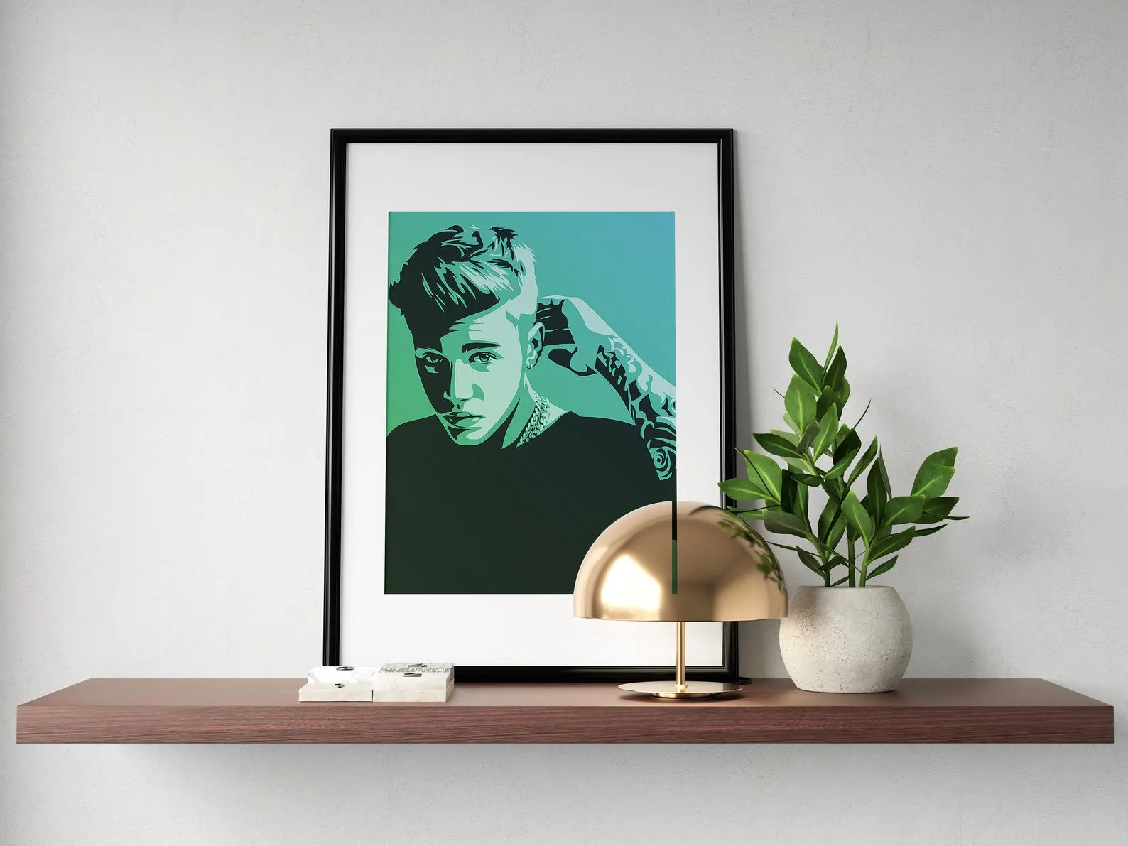 Justin Bieber Poster, Custom Music Print, Music Poster, Custom Poster, Home Decor, Wall Hangings, Pop Star, Singer Print