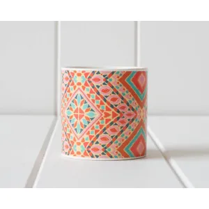 Kaleidoscope Ceramic Pot