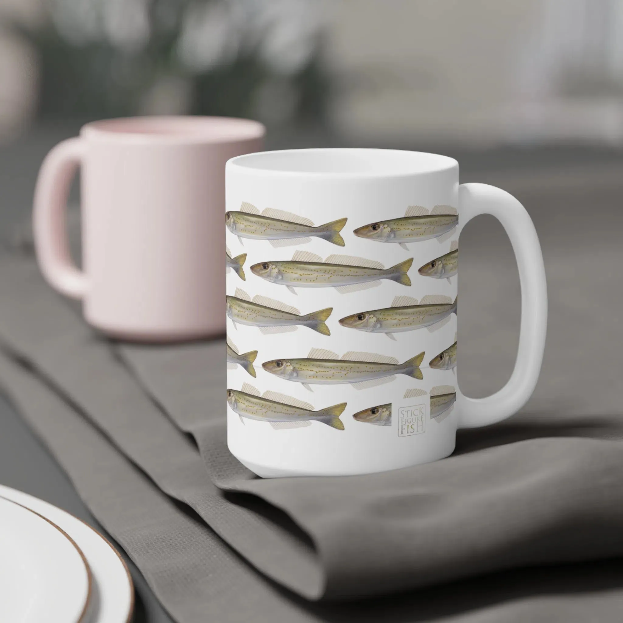 King George Whiting - Tessellation Series - Mug