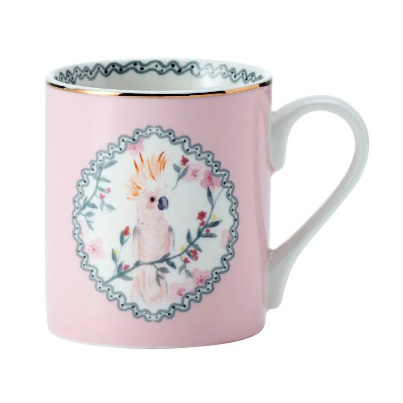 KitchenCraft Mikasa Can Mug Cockatoo 280ml
