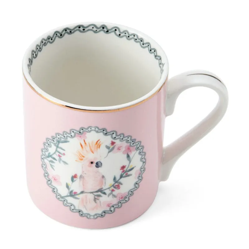 KitchenCraft Mikasa Can Mug Cockatoo 280ml