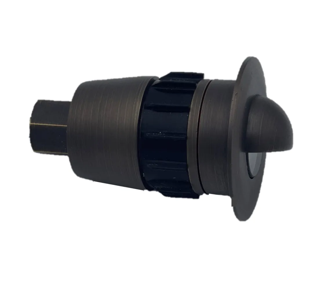 La Cire Solid Cast Brass Mini In-ground/Deck & Step Light