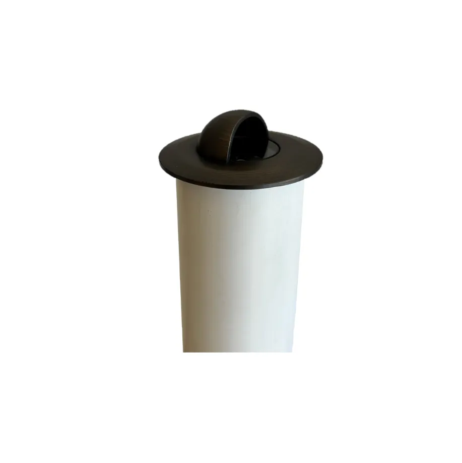 La Cire Solid Cast Brass Mini In-ground/Deck & Step Light