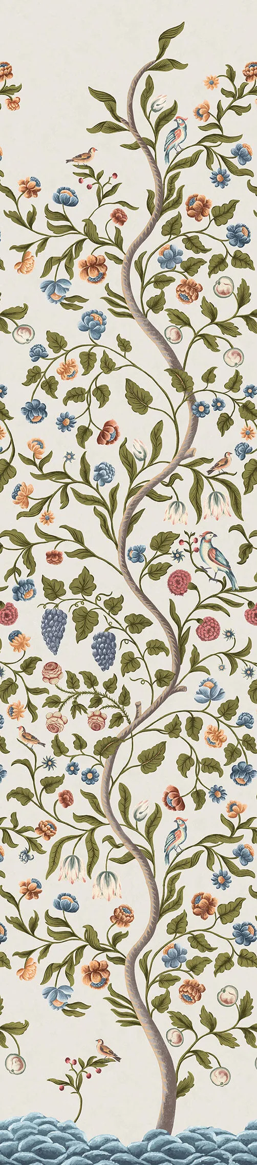 Mandalay Wallpaper by Little Greene