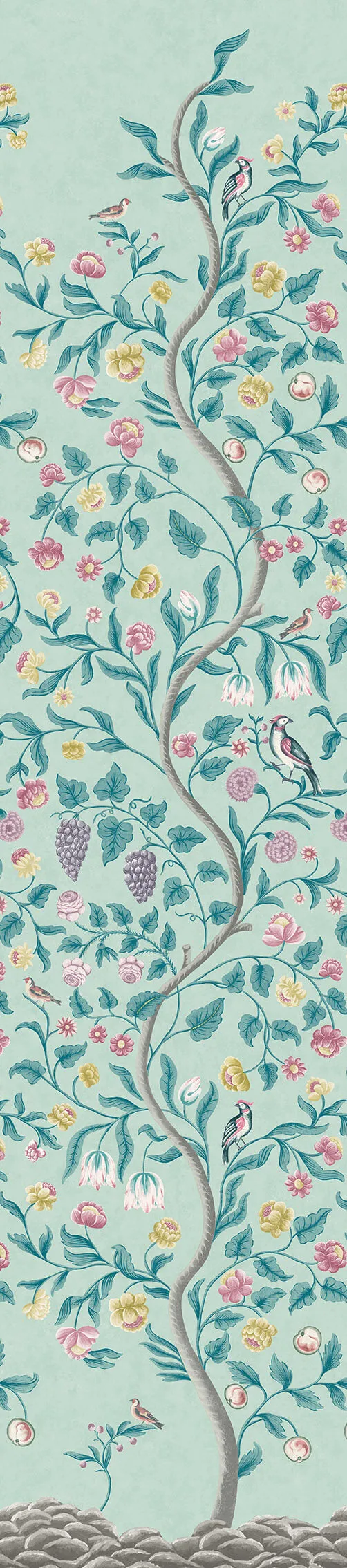 Mandalay Wallpaper by Little Greene