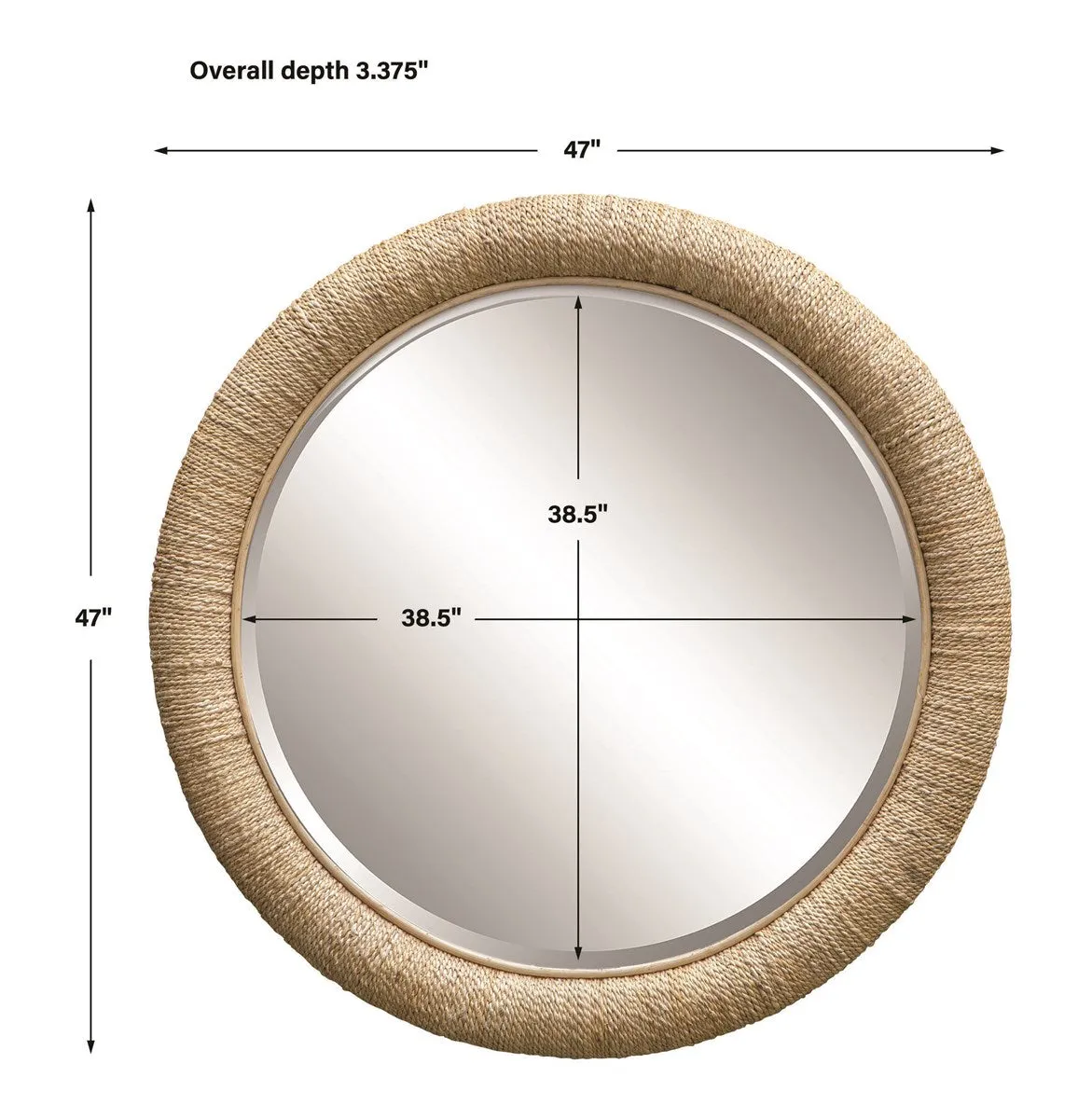 Mariner Round Wall Mirror