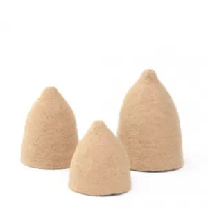 Muskhane Set of 3 Tinkerbells Vase - Nude
