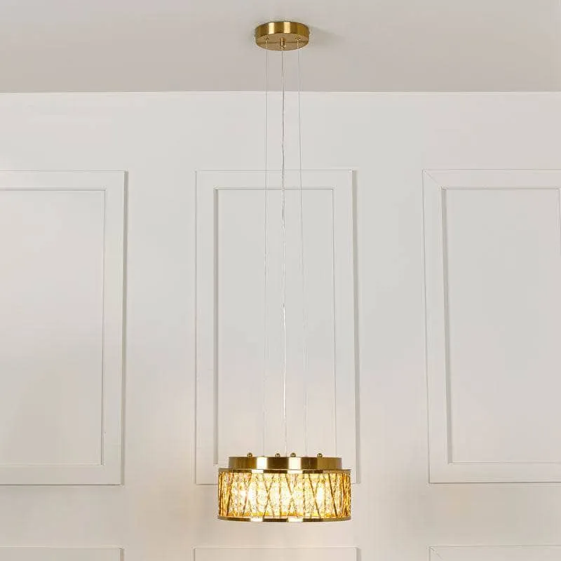 Nevada 4 Light Small Pendant Light - Gold