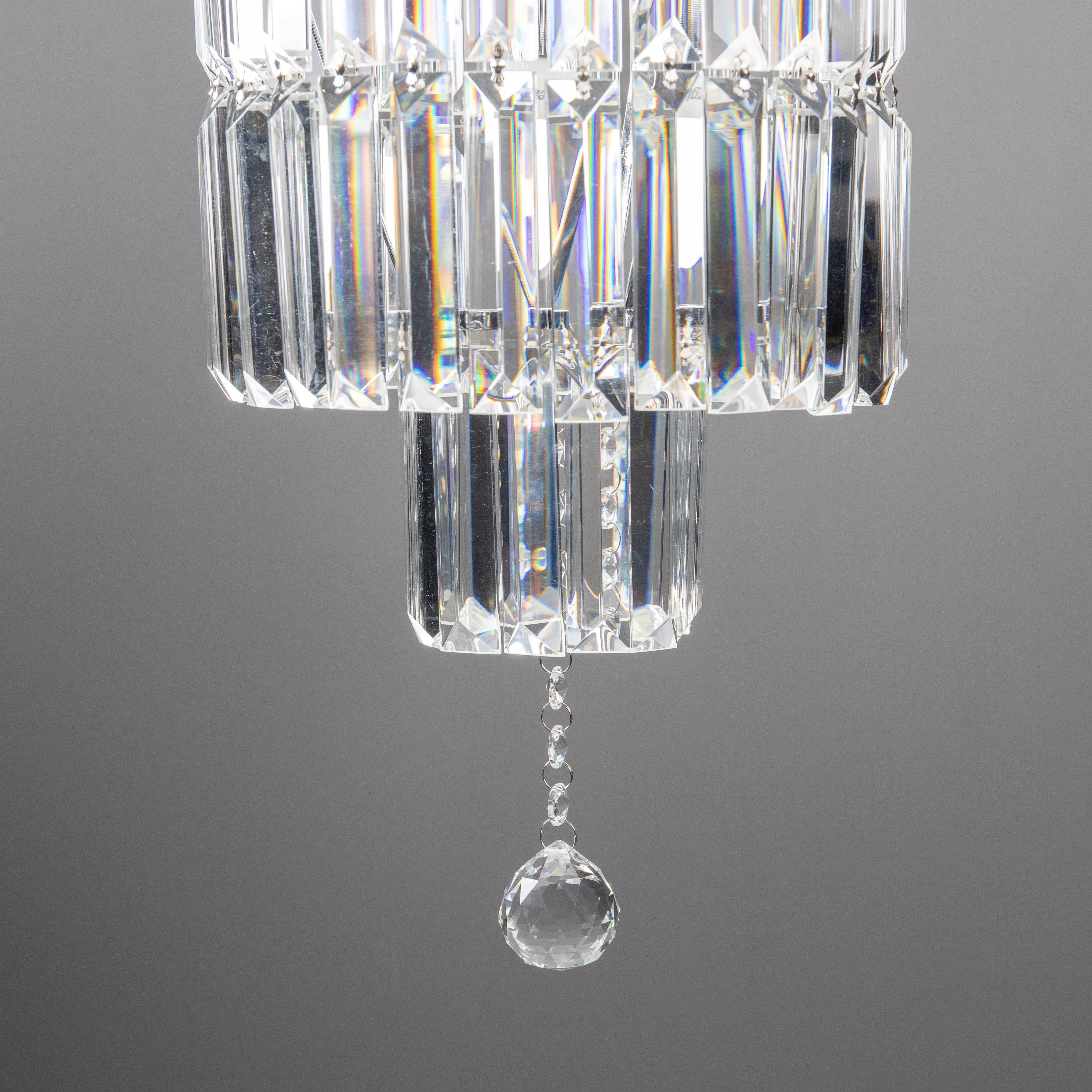 New Jersey Tall Crystal Pendant