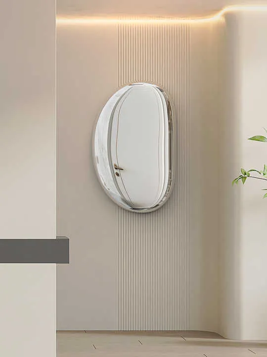 Nordic Luxury Resin Stone Shape Wall-منحوتات جدارية