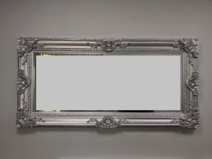 Ornate Mirror - OM1 - Silver - 100x150
